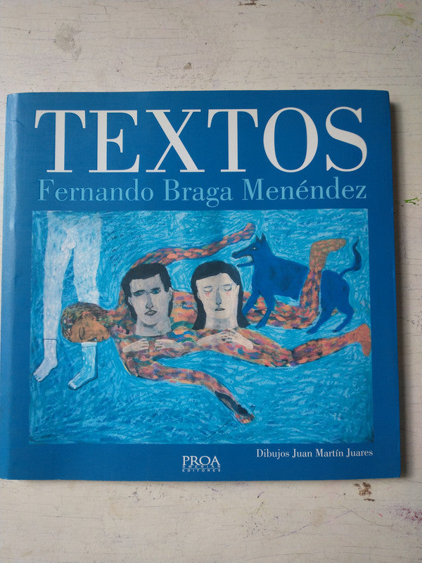 Libro usado en venta: Textos - Dibujos Juan Martin Juares de Fernando Braga Menendez; editorial Proa Amerian impreso en 2011 envios a todo el mundo.1