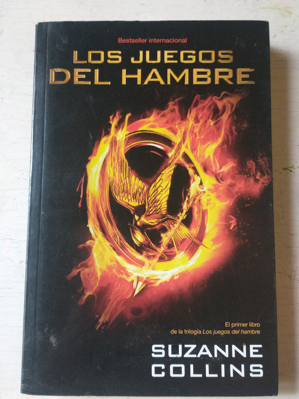 Libro usado en venta: Los juegos del hambre de Suzanne Collins; editorial Del Nuevo Extremo impreso en 2012 realizamos envios a todo el mundo.1