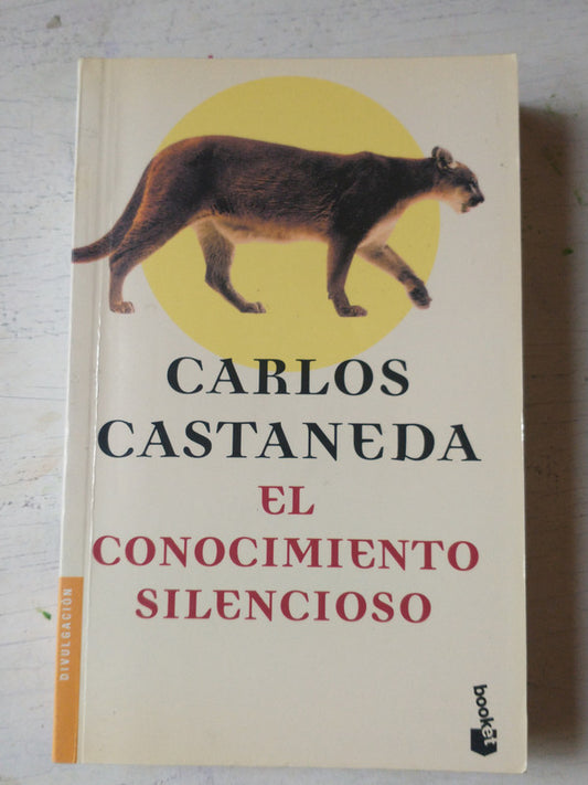 Libro usado en venta: El conocimiento silencioso de Carlos Castaneda; editorial Booket impreso en 2008 realizamos envios a todo el mundo.1