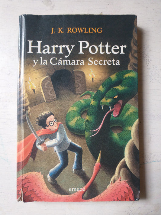 Libro usado en venta: Harry Potter y la camara secreta de Joanne K. Rowling; editorial Emece impreso en 2000 realizamos envios a todo el mundo.1