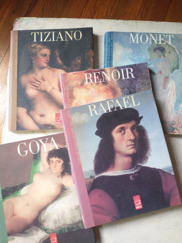 Libro usado en venta: Los grandes genios del Arte (5 Vol.); editorial RCS Libri impreso en 2004 realizamos envios a todo el mundo.4