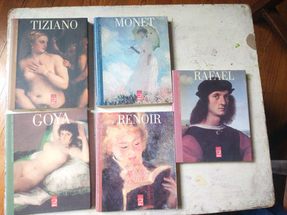 Libro usado en venta: Los grandes genios del Arte (5 Vol.); editorial RCS Libri impreso en 2004 realizamos envios a todo el mundo.1