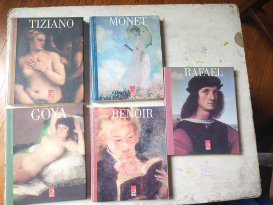 Libro usado en venta: Los grandes genios del Arte (5 Vol.); editorial RCS Libri impreso en 2004 realizamos envios a todo el mundo.1