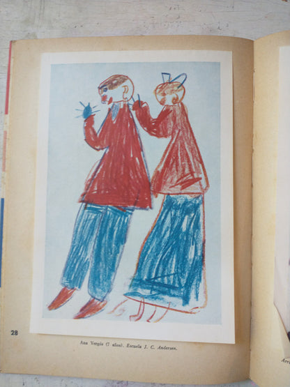 Libro usado en venta: Arte creador infantil - Un metodo para padres y maestros; editorial I.E.D.A. Las ediciones del arte impreso en 1959.3