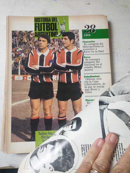 Libro usado en venta: Historia del futbol argentino (fasciculos 1 al 52 + 3 tapas); editorial La Nacion impreso en 1994 envios a todo el mundo.3