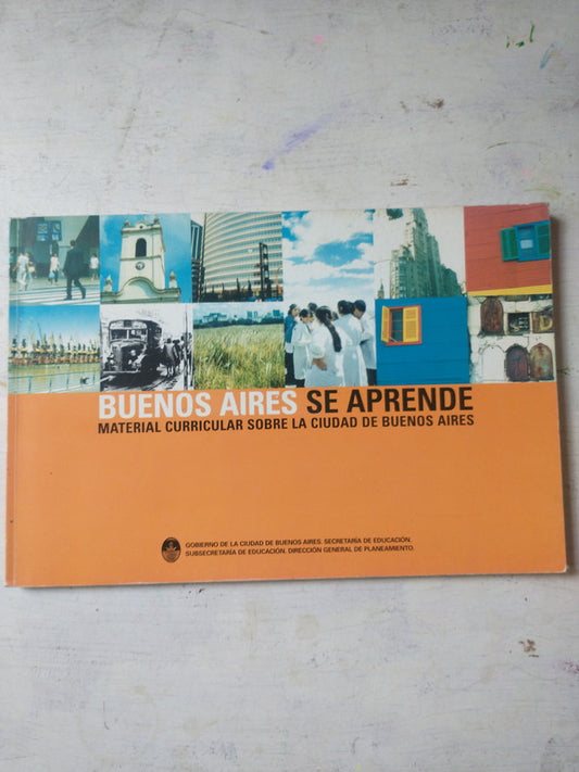 Libro usado en venta: Buenos Aires se aprende; editorial Gobierno de la Ciudad de Bs. As impreso en 2001 realizamos envios a todo el mundo.1