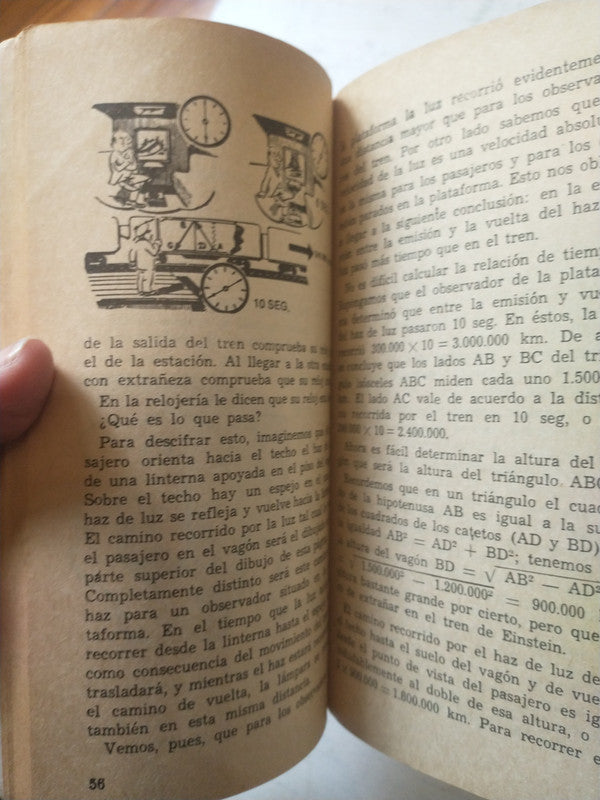 Libro usado en venta: Que es la teoria de la relatividad de L. Landau - Y. Rumer; editorial Eudeba impreso en 1970 realizamos envios a todo el mundo.2