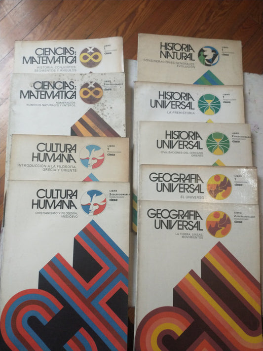 Libro usado en venta: Gran enciclopedia Clasa del conocimiento universal - 9 Tomos; editorial Clasa impreso en 1975 realizamos envios a todo el mundo.1