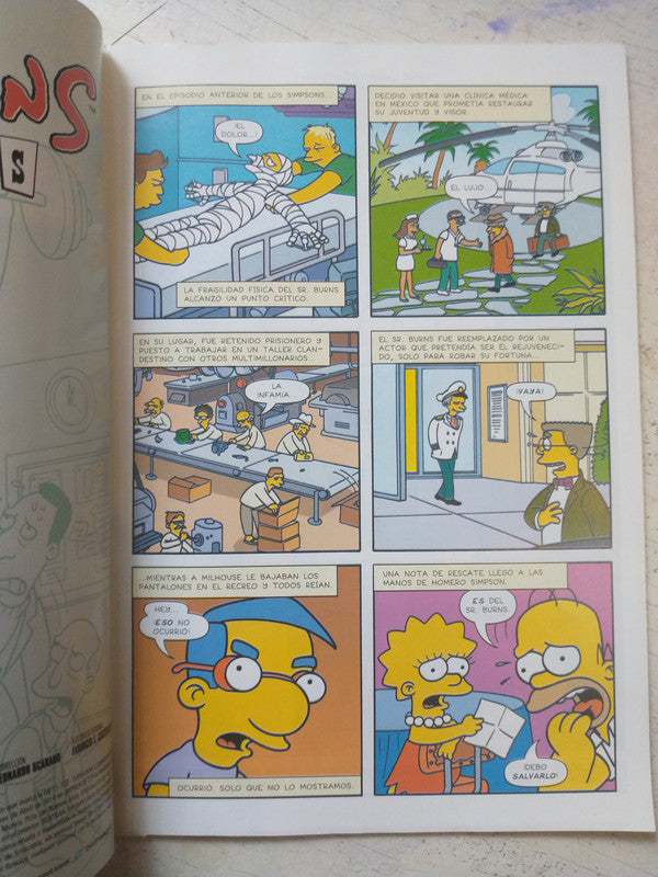 Libro usado en venta: Simpsons Comics de Dixon Chuck; editorial Ovni Press impreso en 2014 realizamos envios a todo el mundo.3