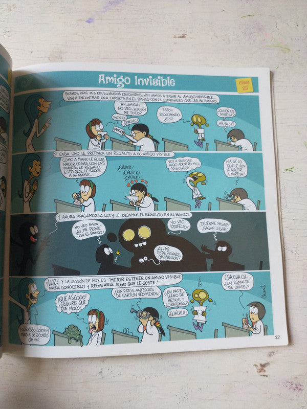 Libro usado en venta: Historias delirantes y otros locos personajes (2 Vol) de Chanti; editorial Comiks Debris impreso en 2016 envios a todo el mundo.5