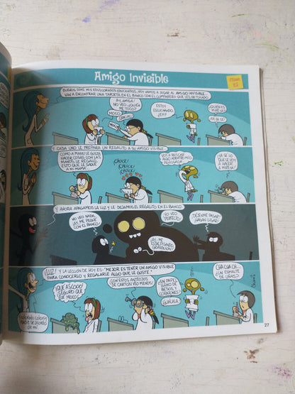 Libro usado en venta: Historias delirantes y otros locos personajes (2 Vol) de Chanti; editorial Comiks Debris impreso en 2016 envios a todo el mundo.5