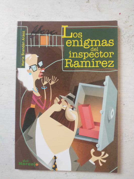 Libro usado en venta: Los enigmas del inspector Ramirez de Maria Brandan Araoz; editorial Del Naranjo impreso en 2011 envios a todo el mundo.1