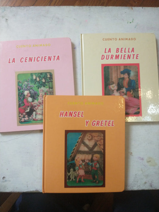 Libro usado en venta: Cuento Animado - 3 Vol. En caja contenedora; editorial T. Izawa - S. Hijikata impreso en 1968 realizamos envios a todo el mundo.1