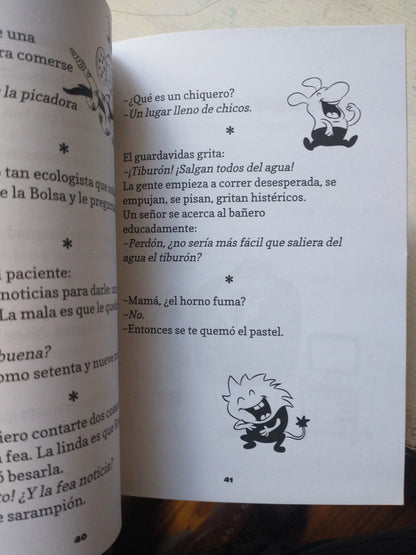 Libro usado en venta: El gran libro de chistes para chicos de Pepe Muleiro; editorial DeBolsillo impreso en 2011 realizamos envios a todo el mundo.2