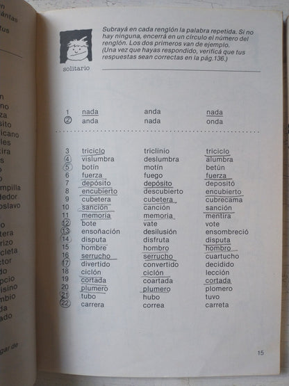Libro usado en venta: El lecturon (Vol 1 y Vol 2) de Maite Alvarado; editorial Libros del Quirquincho impreso en 1989 envios a todo el mundo.3