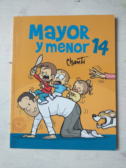 Libro usado en venta: Mayor y menor 14 de Chanti; editorial Sudamericana impreso en 2018 realizamos envios a todo el mundo.1