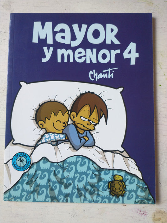 Libro usado en venta: Mayor y menor 4 de Chanti; editorial Sudamericana impreso en 2018 realizamos envios a todo el mundo.1