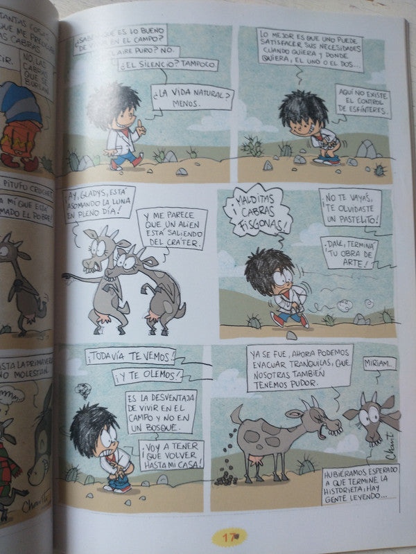 Libro usado en venta: Cachito y Chorlito de Chanti; editorial Comiks Debris impreso en 2014 realizamos envios a todo el mundo.3