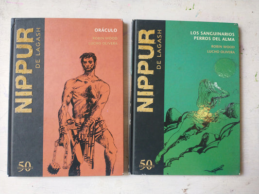 Nippur De LagasH - (Vol. 6 y Vol. 7) – Robin Wood - Lucho Olivera – Planeta DeAgostini – 2018 – Dura