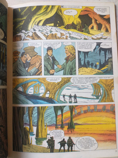 Libro usado en venta: Viaje al centro de la tierra de Julio Verne (Jules Verne); editorial Sigmar impreso en 1985 realizamos envios a todo el mundo.3