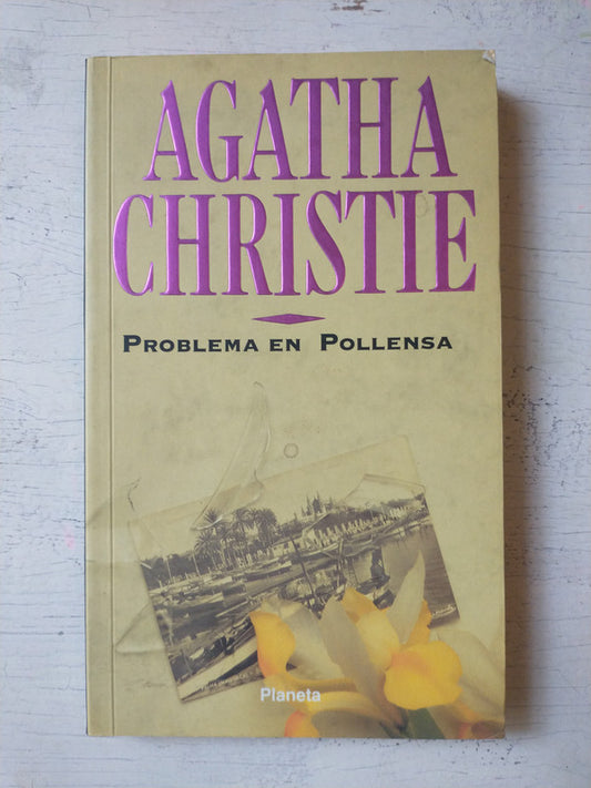 Libro usado en venta: Problema en Pollensa de Agatha Christie; editorial Planeta impreso en 1984 realizamos envios a todo el mundo.1