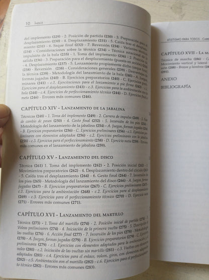 Libro usado en venta: Atletismo para todos - Carreras, saltos, lanzamientos de Emilio Mazzeo - Edgardo Mazzeo; editorial Stadium impreso en 2012.4