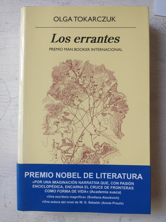 Libro usado en venta: Los errantes de Olga Tokarczuk; editorial Anagrama impreso en 2019 realizamos envios a todo el mundo.1