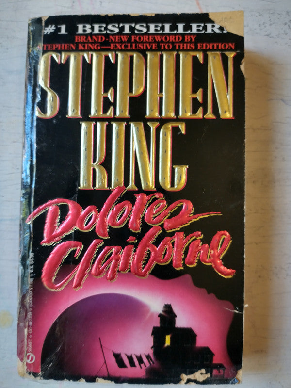 Libro usado en venta: Dolores Claiborne de Stephen King; editorial Signet impreso en 1993 realizamos envios a todo el mundo.1