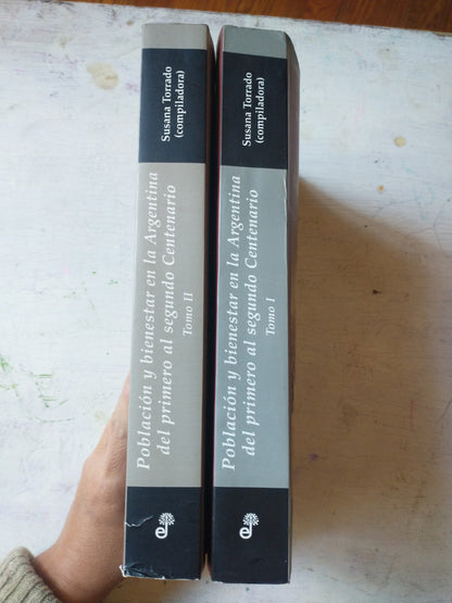Libro usado en venta: Poblacion y bienestar en la Argentina de Susana Torrado; editorial Edhasa impreso en 2007 realizamos envios a todo el mundo.6