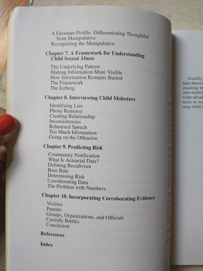 Libro usado en venta: The socially skilled child molester de Carla Van Dam; editorial The Haworth impreso en 2006 realizamos envios a todo el mundo.3