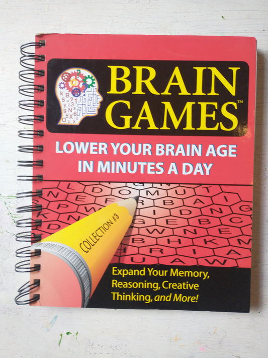 Libro usado en venta: Brain games - Lower your brain age in minutes a day; editorial Publications International impreso en 2008 envios a todo el mundo.1