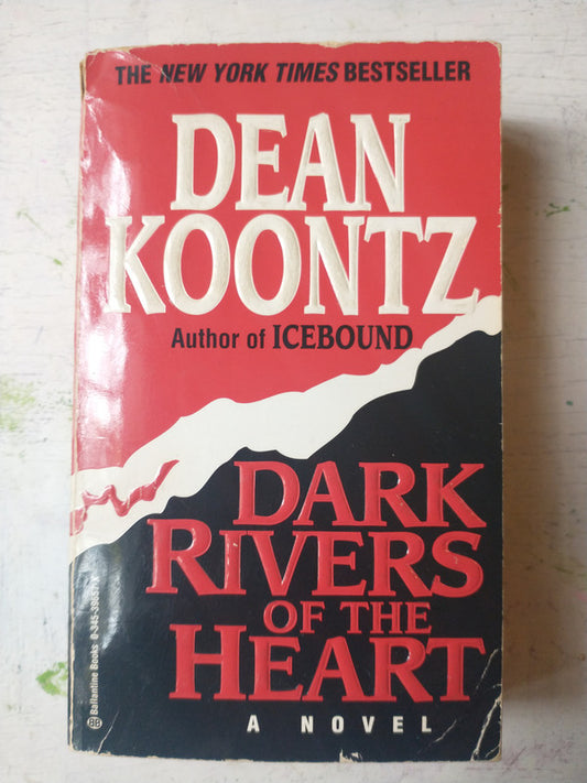 Libro usado en venta: Dark Rivers of the heart de Dean Koontz; editorial Ballantine impreso en 1995 realizamos envios a todo el mundo.1