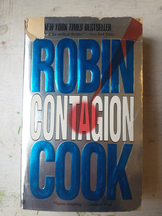 Libro usado en venta: Contagion de Robin Cook; editorial Berkley impreso en 1996 realizamos envios a todo el mundo.1