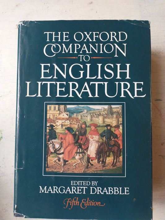 Libro usado en venta: The Oxford Companion to english literature de Margaret Drabble; editorial Oxford University Press impreso en 1985.1