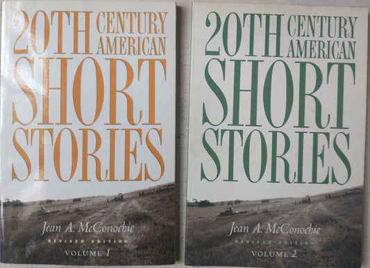 Libro usado en venta: 20th Century American Short Stories (2 Vol.) de Jean A. McConochie; editorial Heinle impreso en 1995 envios a todo el mundo.1