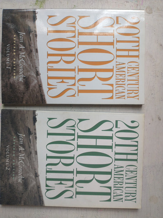 Libro usado en venta: 20th Century American Short Stories (2 Vol.) de Jean A. McConochie; editorial Heinle impreso en 1995 envios a todo el mundo.1