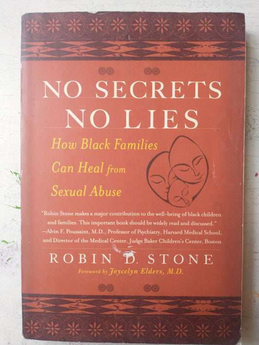 Libro usado en venta: No secrets, no lies de Robin D. Stone; editorial Harlem Moon impreso en 2004 realizamos envios a todo el mundo.1