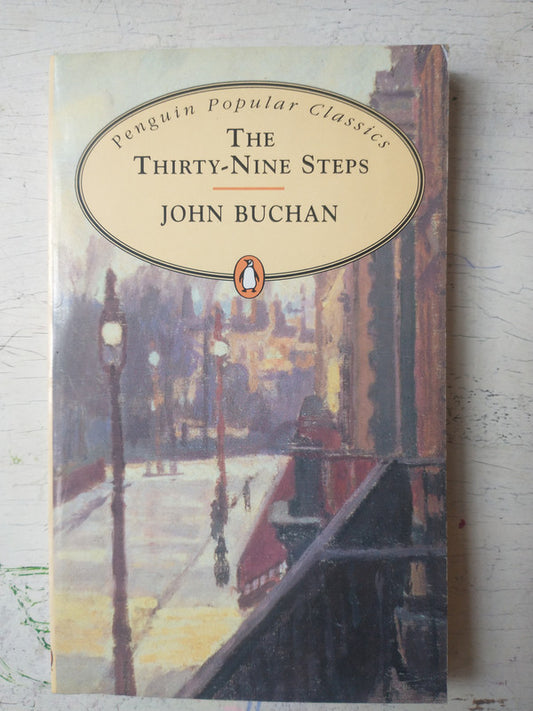 Libro usado en venta: The thirty-Nine steps de John Buchan; editorial Penguin Books impreso en 1994 realizamos envios a todo el mundo.1