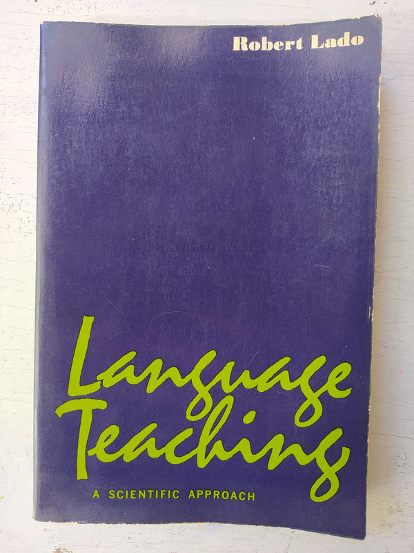 Libro usado en venta: Language Teaching a scientific approach de Robert Lado; editorial McGraw-Hill impreso en 1964 realizamos envios a todo el mundo.1