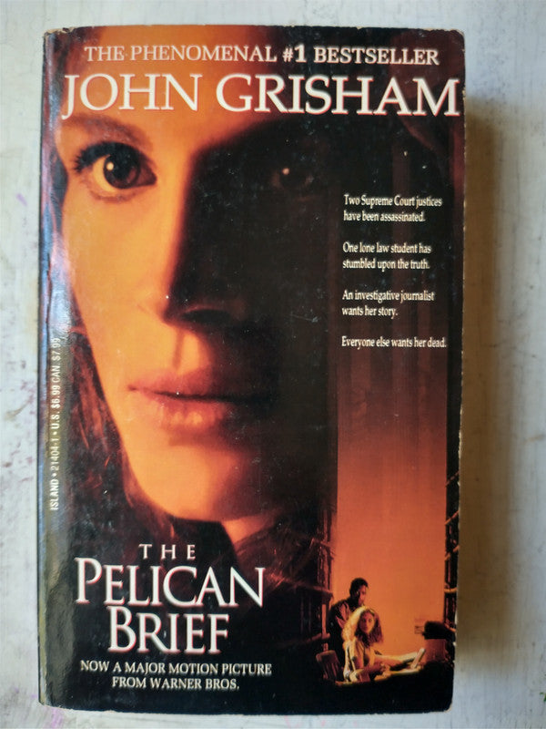 Libro usado en venta: The Pelican brief de John Grisham; editorial Island Books impreso en 1993 realizamos envios a todo el mundo.1