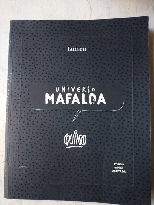 Libro usado en venta: Universo Mafalda de Quino; editorial Lumen impreso en 2022 realizamos envios a todo el mundo.1