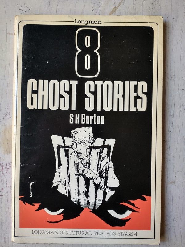 Libro usado en venta: Eight Ghost Stories - Stage 4 de S. H. Burton; editorial Longman impreso en 1991 realizamos envios a todo el mundo.1