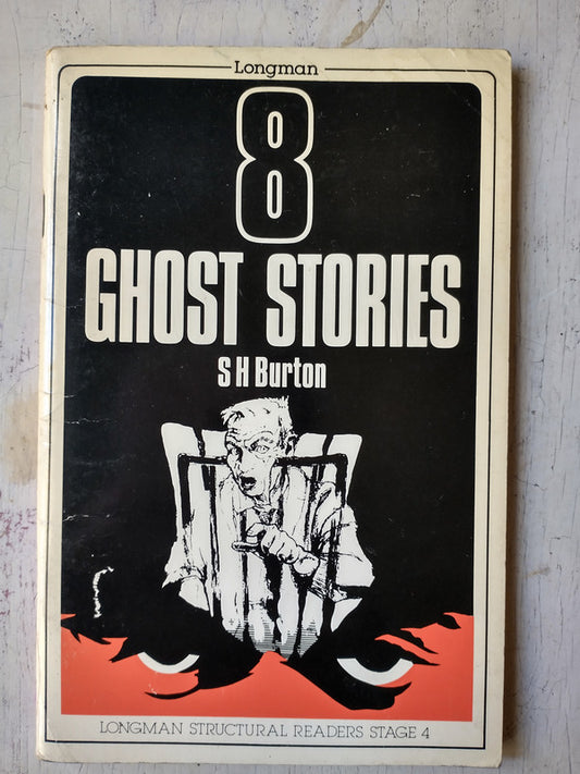 Libro usado en venta: Eight Ghost Stories - Stage 4 de S. H. Burton; editorial Longman impreso en 1991 realizamos envios a todo el mundo.1
