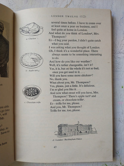 Libro usado en venta: English Course; editorial Linguaphone Institute impreso en _ realizamos envios a todo el mundo.3