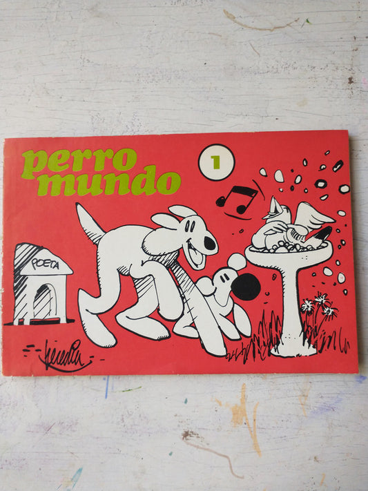 Libro usado en venta: Perro mundo de Jose M. Heredia; editorial La empresa de buenas cosas impreso en 1977 realizamos envios a todo el mundo.1