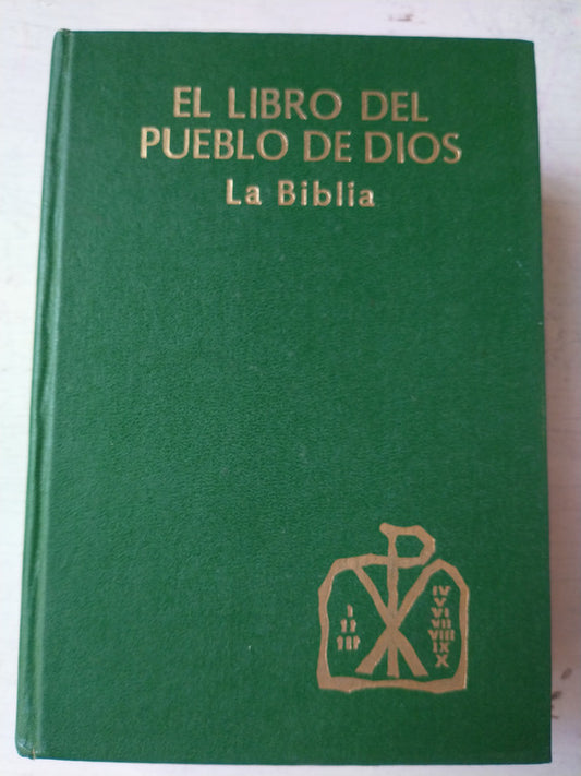 Libro usado en venta: El libro del Pueblo de Dios: La Biblia; editorial Paulinas impreso en _ realizamos envios a todo el mundo.1