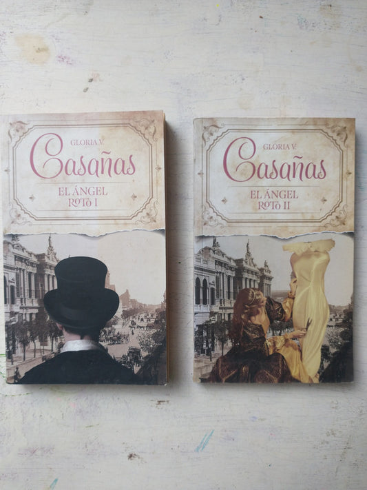 Libro usado en venta: El angel roto (2 Tomos) de Gloria V. Casañas; editorial Plaza & Janes impreso en 2017 realizamos envios a todo el mundo.1