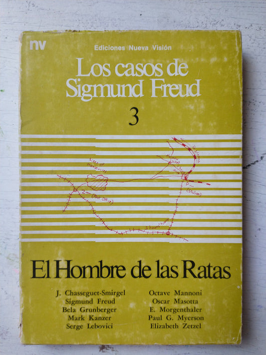 Libro usado en venta: El hombre de las ratas de Sigmund Freud y otros; editorial Nueva Vision impreso en 1973 realizamos envios a todo el mundo.1