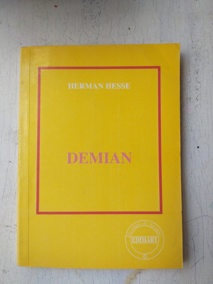 Libro usado en venta: Demian de Herman Hesse; editorial Lumen impreso en _ realizamos envios a todo el mundo.1