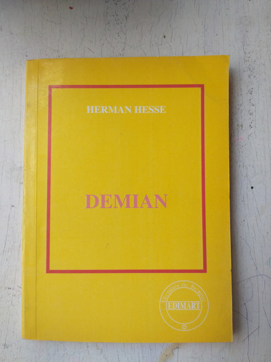 Libro usado en venta: Demian de Herman Hesse; editorial Lumen impreso en _ realizamos envios a todo el mundo.1